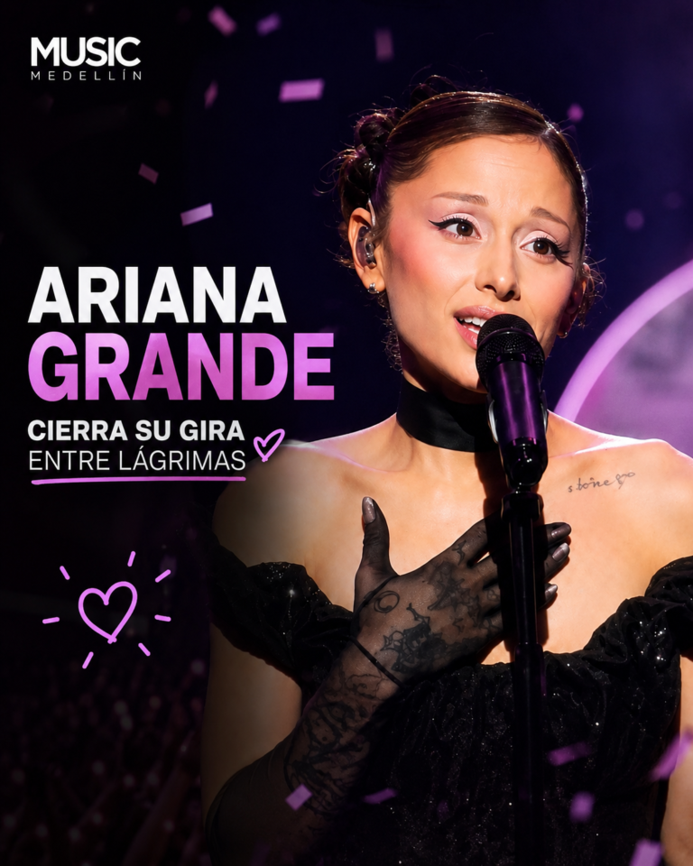 Ariana Grande cierra su gira con una cifra millonaria y un emotivo adiós